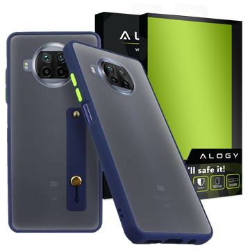 Pouzdro Alogy Bumper s páskem pro Xiaomi Mi 10T Lite Navy Blue