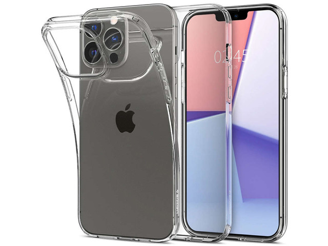 Liquid Crystal Case Spigen pro Apple iPhone 13 Pro Crystal Clear Glass