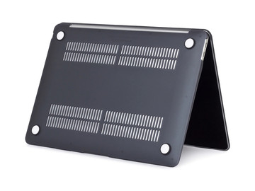 Etui Alogy Hard Case mat do Apple MacBook Air 13 2021 2020 M1 2019 2018 A2337 A2179 A1932  Czarne
