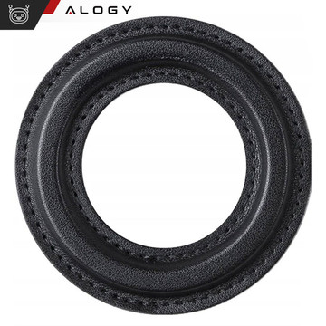 Magnetic plate for MagSafe sticker Ring Ring Holder cover Universal leather Alogy Magnetic black