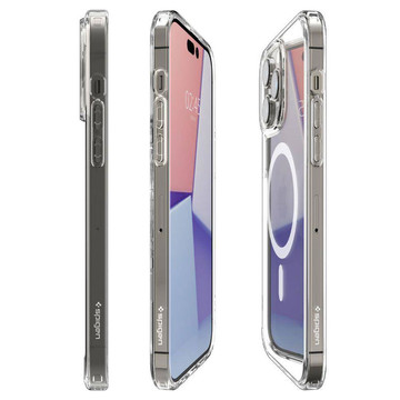 Spigen Ultra Hybrid Mag Case pro Apple iPhone 14 Pro Max White Glass