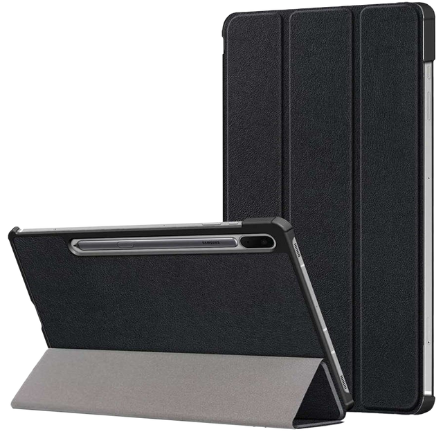 Alogy Book Cover Flip Case für Galaxy Tab S7 FE 5G 12.4 T730 / T736B Schwarz