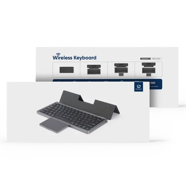 Bezprzewodowa klawiatura Bluetooth Dux Ducis OK Series z touchpadem – czarna