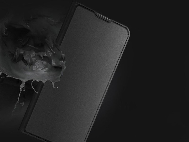 Ochranné kožené flipové pouzdro Dux Ducis pro Samsung Galaxy A41 Black