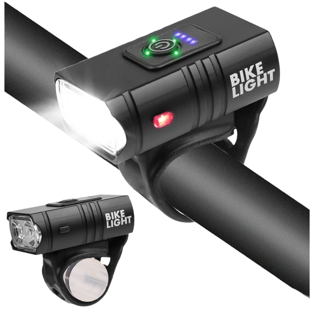 Fahrrad-Frontlicht, wasserdicht Alogy, LED-Licht, 800 LM Fahrradbeleuchtung