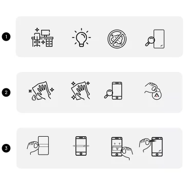 „MATTE“ Folie für Xiaomi Redmi Note 13 / 13 Pro 4G / 5G Hydrogel Alogy HydroSkin Matte Pro™ Display für Hülle „OHNE FINGERABDRÜCKE“
