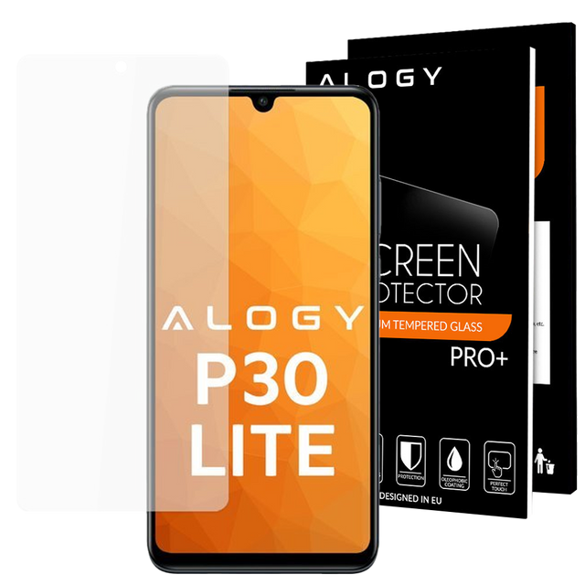 Alogie gehärtetes Glas für den Bildschirm des Huawei P30 Lite