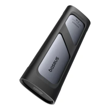 Baseus FlyJoy M.2 NVMe 10 Gb/s SSD box – šedý, až 8 TB