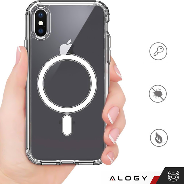 Alogy MagSafe Clear Case for Apple iPhone X / XS Transparent