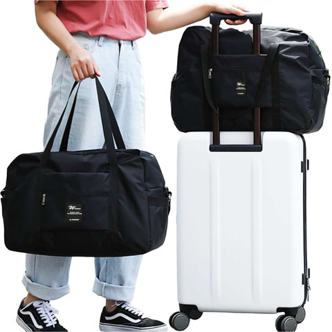 Cestovní taška do letadla, turistická sportovní kabina, příruční zavazadlo, prostorná na kufr, dovolená 36l Alogy Black