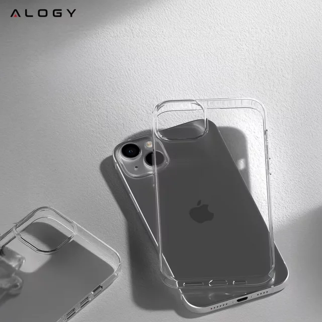 Obrněné pouzdro Alogy Hybrid Case s krytem fotoaparátu pro Apple iPhone 13 Transparent
