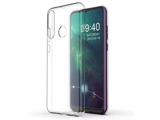 Alogy silikonové pouzdro kryt pouzdro pro Huawei Y6p průhledné