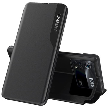 Handyhülle Alogy Smart View Cover Leather Wallet für Xiaomi Poco M4 Pro 4G / LTE