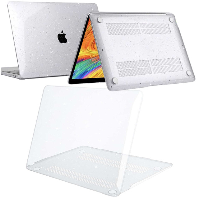 Etui obudowa Alogy Hard Case pro Apple MacBook Air 13 M1 2020 Glitter Clear