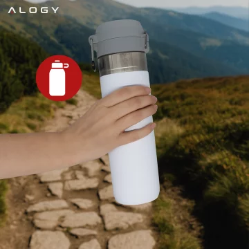 Stolní ventilátor stojící ventilátor malé oběhové čerpadlo s klipem bezdrátové ruční 500mAh USB-C Alogy White