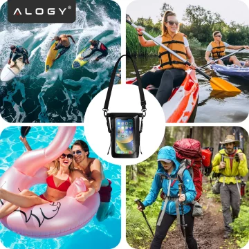 Bag Waterproof Case for Phone Large Bag Case Waterproof Alogy Waterproof Black