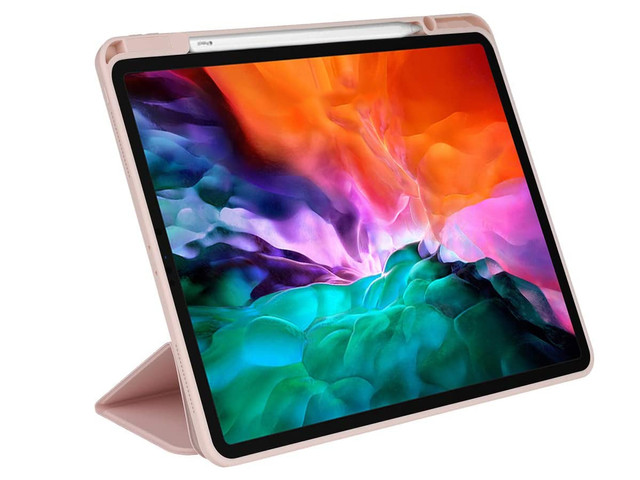 Magnetické pouzdro Alogy 2v1 pro Apple iPad Air 4 2020/5 2022 růžové