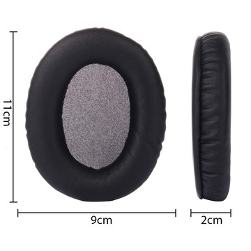 Alogy Earmuffs Ear Pads Pads for Bose QC35 QC25 QC15 QC2 AE2 Black