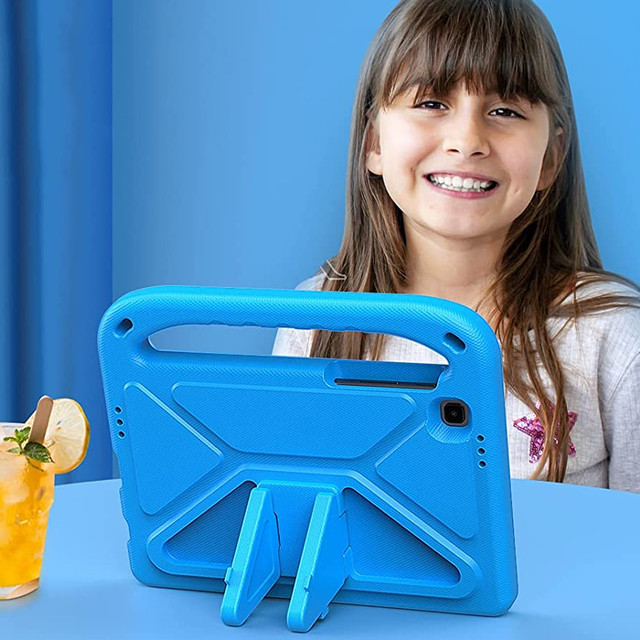 Alogy Stand Case for Kids for Samsung Galaxy Tab A7 Lite 8.7 T220/ T225 Blue