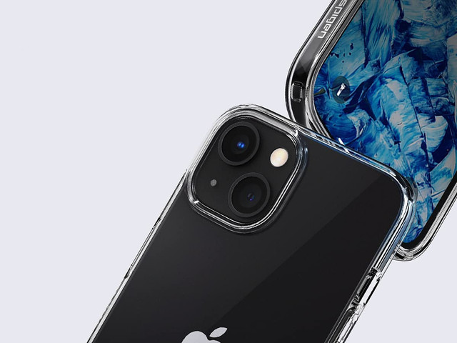 Spigen Liquid Crystal case for Apple iPhone 13 Crystal Clear Glass