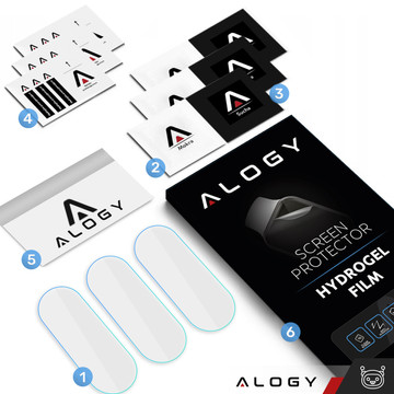 Protective film Hydrogel hydrogel Alogy for Xiaomi Mi Band 7 smartwatch