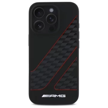 AMG Checkered Flag MagSafe Hardcase do iPhone 16 Pro Max 6,9″ – Czarny
