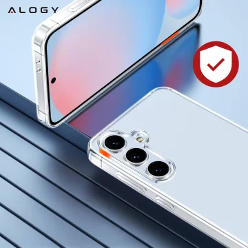 Alogy HybridShield™️ Case for Samsung Galaxy S24 FE Protective Phone Cover Transparent