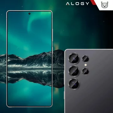 Alogy Lens Protector PRO Schutzhülle Glas für Samsung Galaxy S24 Ultra Kameraabdeckung Objektiv Kameralinsen