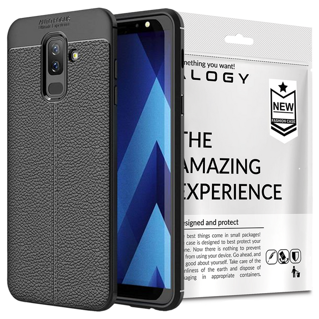 Etui Alogie Lederrüstung Samsung Galaxy A6 Plus