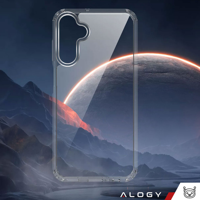 Case for Samsung Galaxy A15 4G/5G, Galaxy A25 5G Back Cover Hybrid Clear Case Alogy Transparent