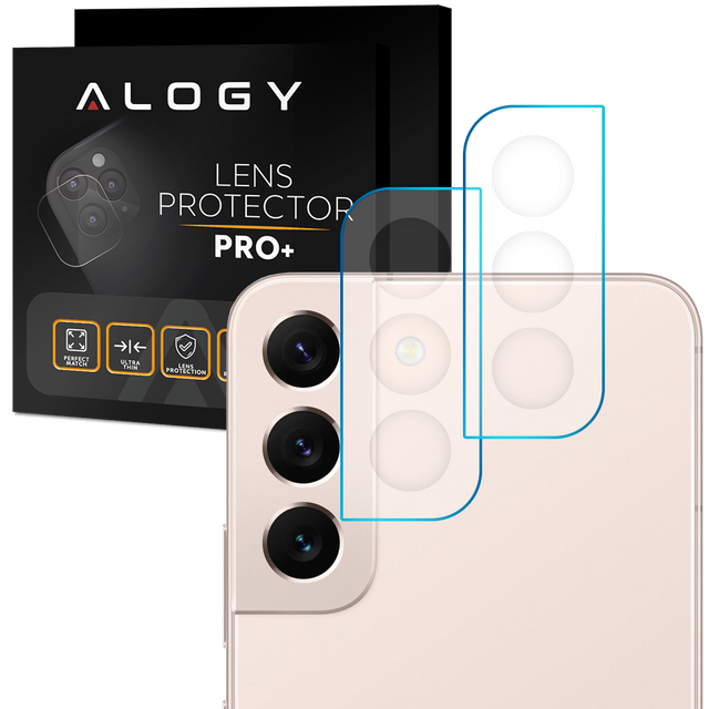2x Alogy protective glass for camera lens for Samsung Galaxy S22 Plus