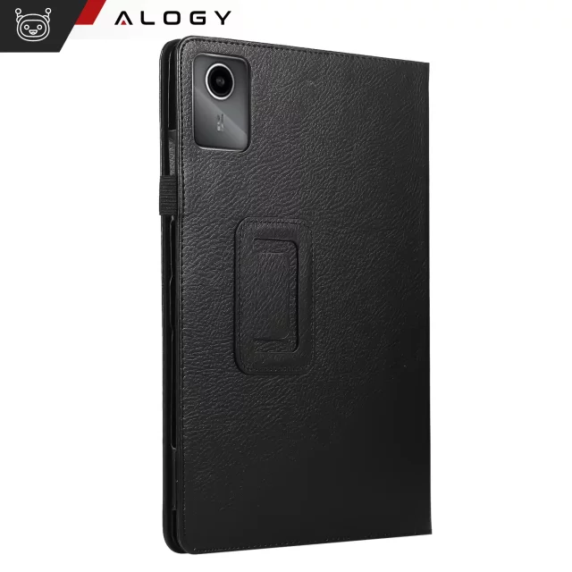 Etui do Lenovo Tab K11 K11E 11” M11 10.95" TB330FU/TB330XU/TB331FC stojak pokrowiec obudowa z klapką na tablet Case Alogy Czarne