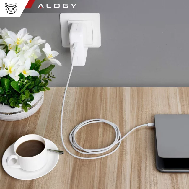 HUB splitter Alogy Adaptér pro počítačový notebook s USB-C na 3x USB-A 2.0 1x USB-A 3.0 šedý