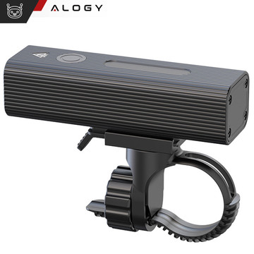 Bicycle Light Front LED Front Light Bicycle Lighting Waterproof IPX5 Alogy P12 Bike Light Black