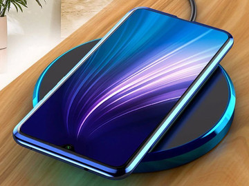 Dr.Fit Double-Sided Magnetic Glass Case for Redmi Note 8 Pro Blue
