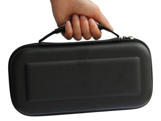 Pouzdro Alogy Tough Pouch z černého skla na Nintendo Switch Case