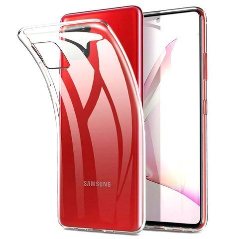 Alogy silikonové pouzdro kryt pouzdro pro Samsung Galaxy Note 10 Lite transparentní