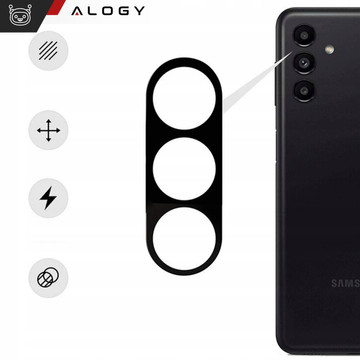 Kovový kryt pro Samsung Galaxy S24, ochranný pro ostrůvek fotoaparátu, Alogy Metal Lens, černý