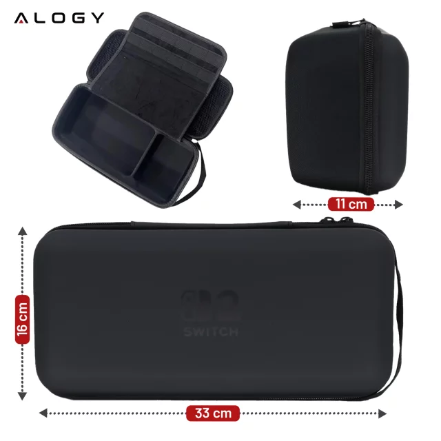 Handyhülle Wasserdichtes Gehäuse Alogy universal IPX8 bis 6,5 Schwarz