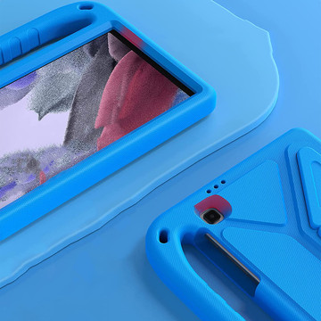 Kids Alogy Stand Case für Samsung Galaxy Tab A7 Lite 8.7 T220 / T225 Blau