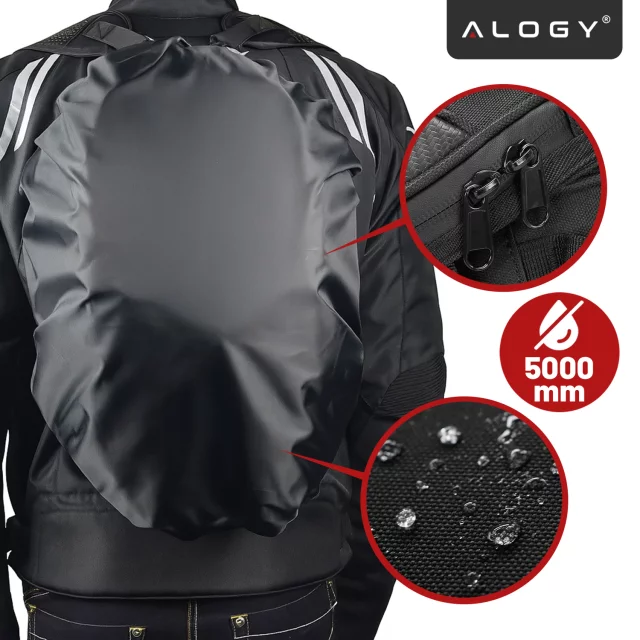 Alogy Plug Extender rozbočovač zásuvek rozbočovač adaptér prodlužovací kabel s indukční nabíječkou Qi 4x EU zástrčka 4x USB 2x USB-C Černá