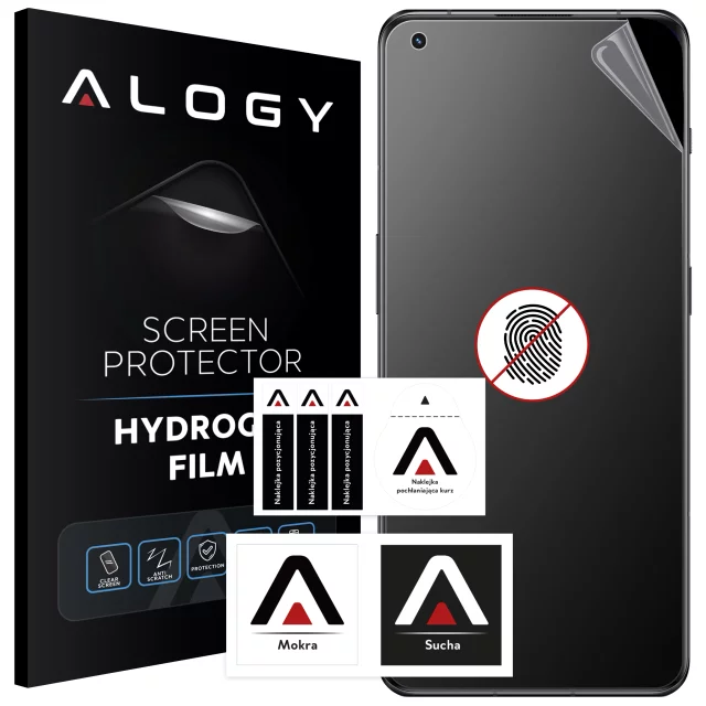 Folia "MATOWA" do OnePlus 11 Hydrożelowa Alogy HydroSkin Matte Pro™ na ekran do etui "BEZ ODCISKU PALCÓW"