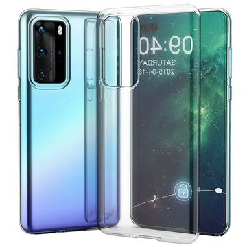 Alogy silikonové pouzdro kryt pouzdro pro Huawei P40 Pro průhledné