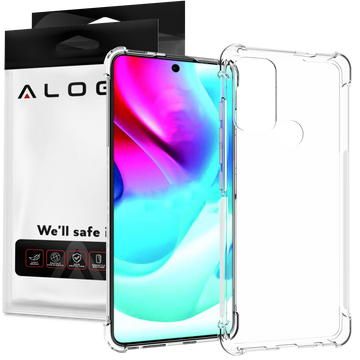 ShockProof Alogy Armored Case pro Motorola Moto G60s Transparent