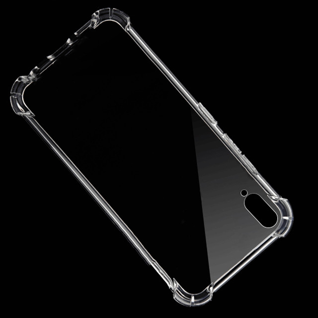 ShockProof Alogy Silicone Armor Case for Vivo Y93 Transparent