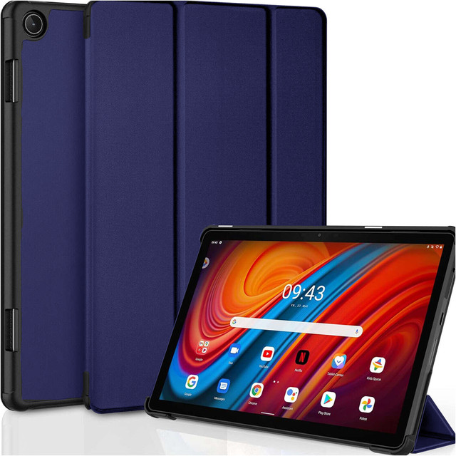 Pouzdro na tablet pro Lenovo Tab M10 3gen 3 GEN 10.1 2022 TB328FU Pouzdro TB328XU Pouzdro Alogy Book Cover Navy blue