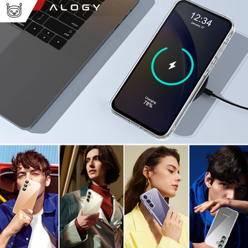 Case for Samsung Galaxy A35 5G Back Cover Hybrid Clear Case Alogy Transparent