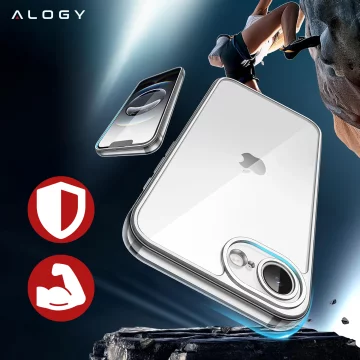 Pouzdro pro Apple iPhone 16 Pro Max Alogy Anti-Shock Hybrid Case pro MagSafe Transparent