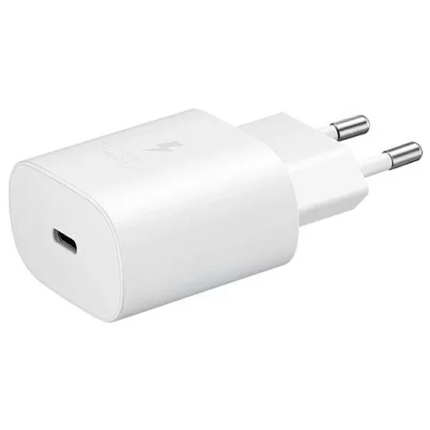 Ładowarka sieciowa Samsung EP-TA800NW PD 25W USB-C biała/white