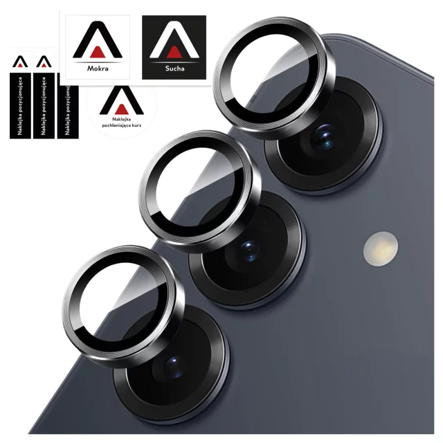 Sklo pro Samsung Galaxy S24 Ultra kryt objektivu fotoaparátu Objektiv fotoaparátu Alogy Lens Protector PRO Ochranný kryt